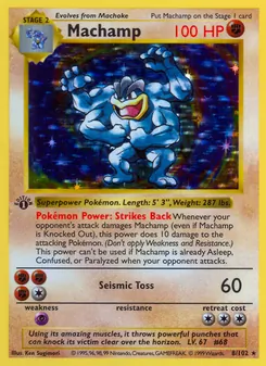 Machamp (Base Set #8/102)