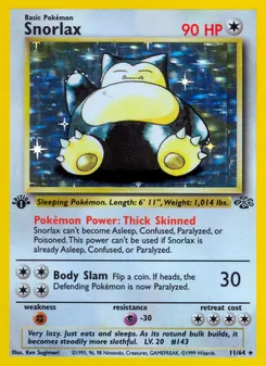 Snorlax (Jungle #11/64)