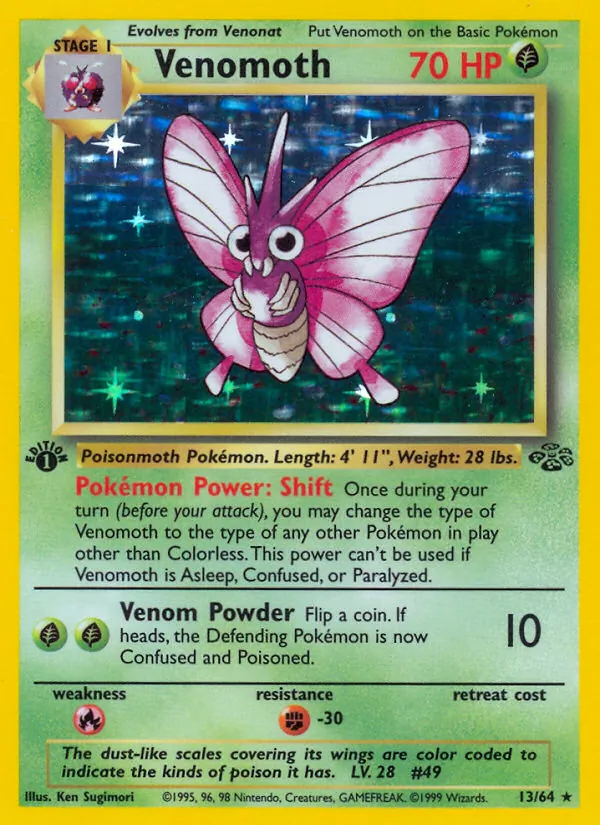 Venomoth (Jungle #13/64)