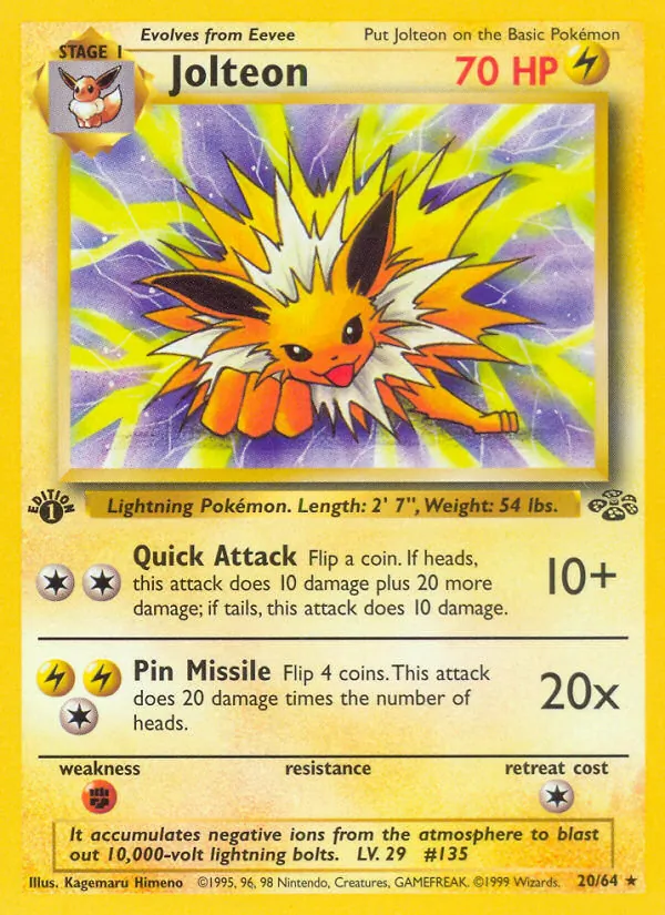 Jolteon (Jungle #20/64)