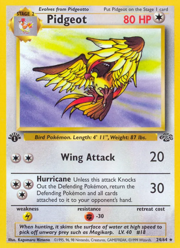 Pidgeot (Jungle #24/64)