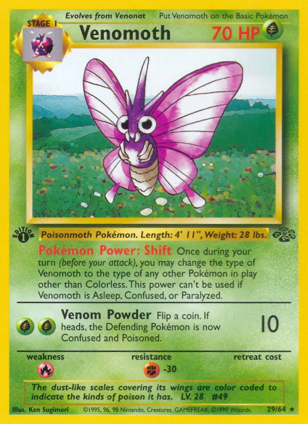 Venomoth (Jungle #29/64)