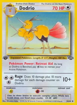 Dodrio (Jungle #34/64)