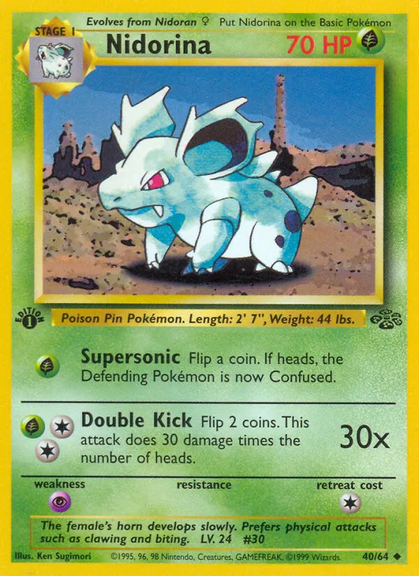 Nidorina (Jungle #40/64)