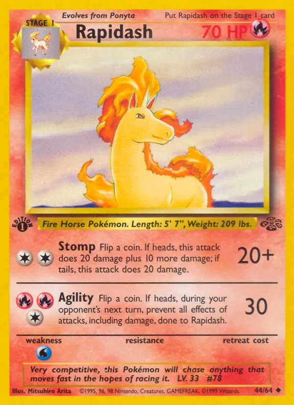 Rapidash (Jungle #44/64)