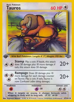 Tauros (Jungle #47/64)