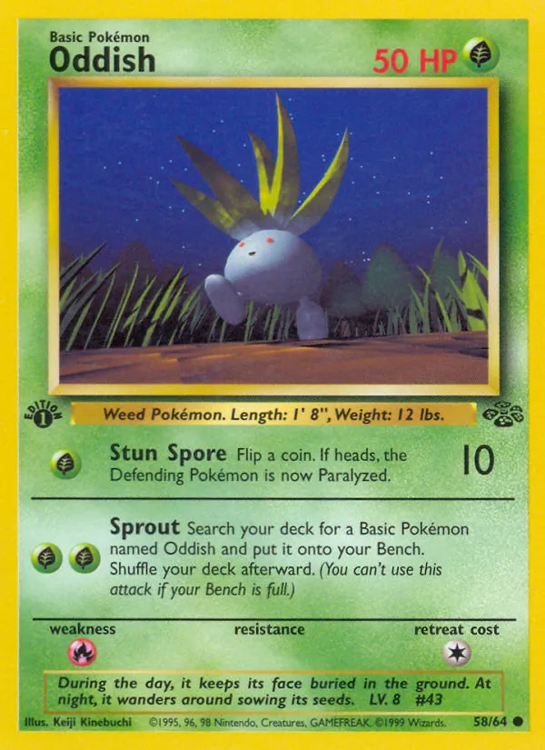Oddish (Jungle #58/64)
