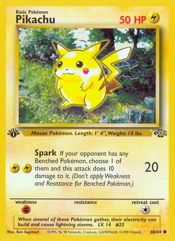 Pikachu (Jungle #60/64)