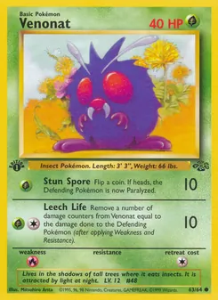 Venonat (Jungle #63/64)