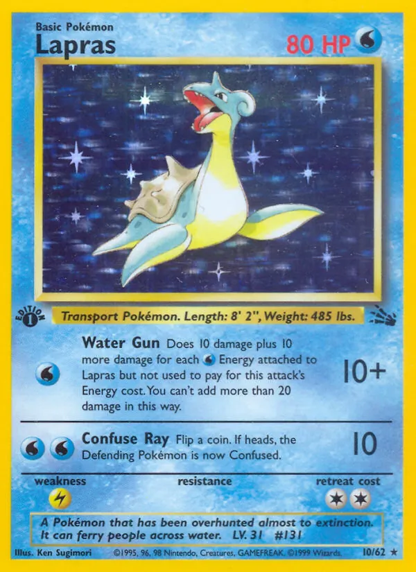 Lapras (Fossil #10/62)