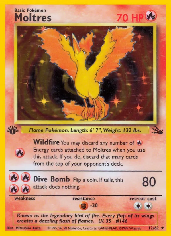 Moltres (Fossil #12/62)