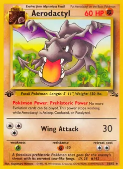Aerodactyl (Fossil #16/62)