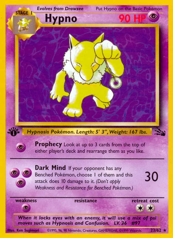 Hypno (Fossil #23/62)
