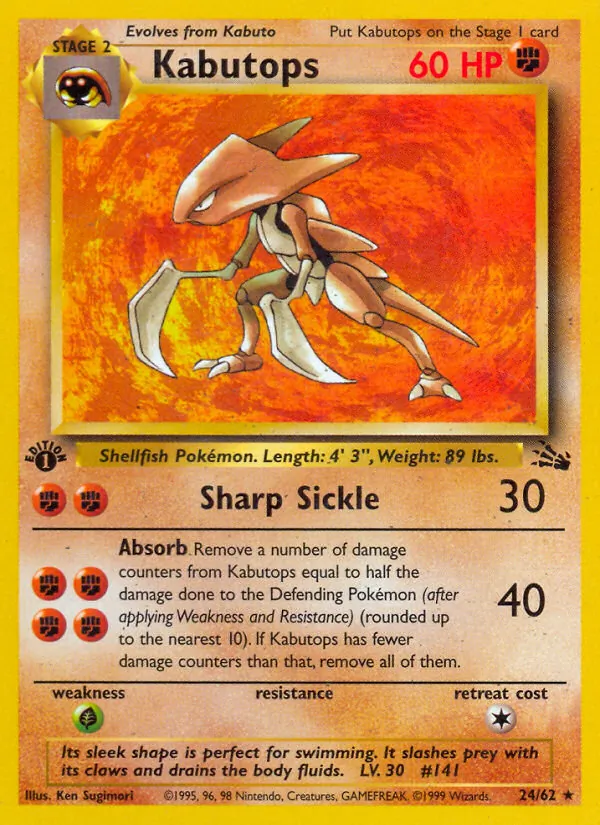 Kabutops (Fossil #24/62)