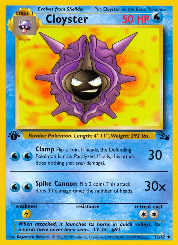 Cloyster (Fossil #32/62)