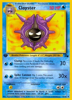 Cloyster (Fossil #32/62)