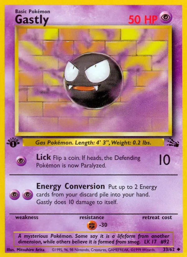 Gastly (Fossil #33/62)