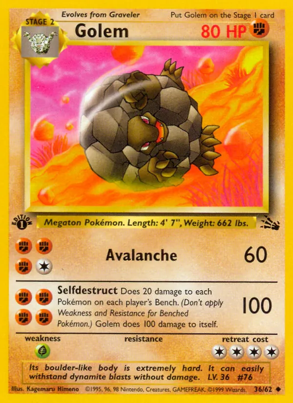 Golem (Fossil #36/62)