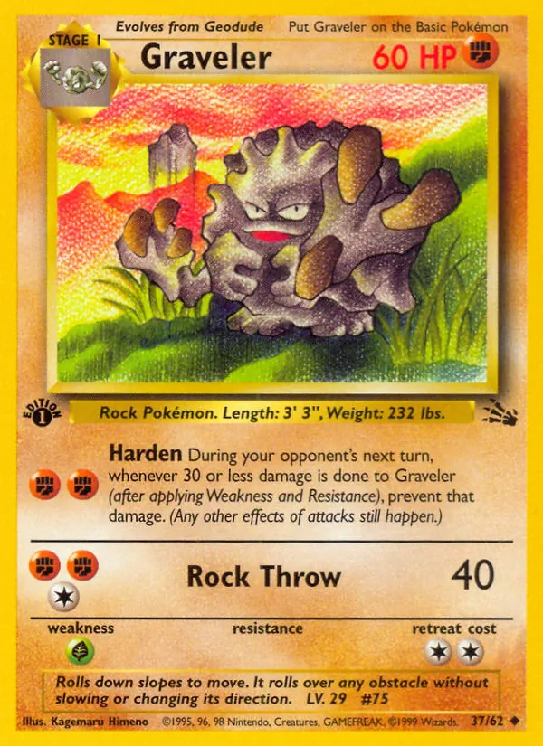 Graveler (Fossil #37/62)