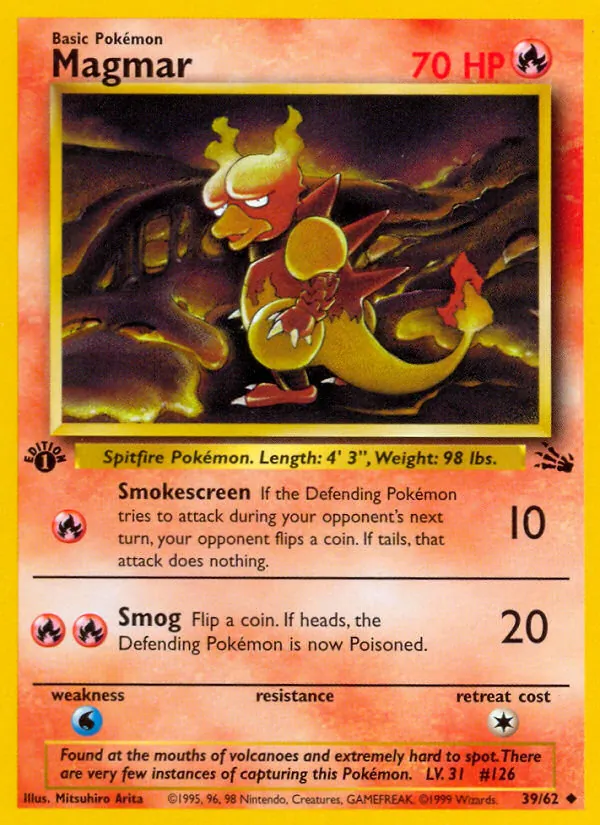 Magmar (Fossil #39/62)
