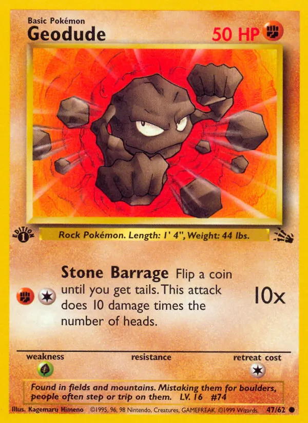 Geodude (Fossil #47/62)