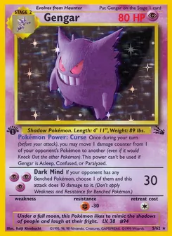 Gengar (Fossil #5/62)