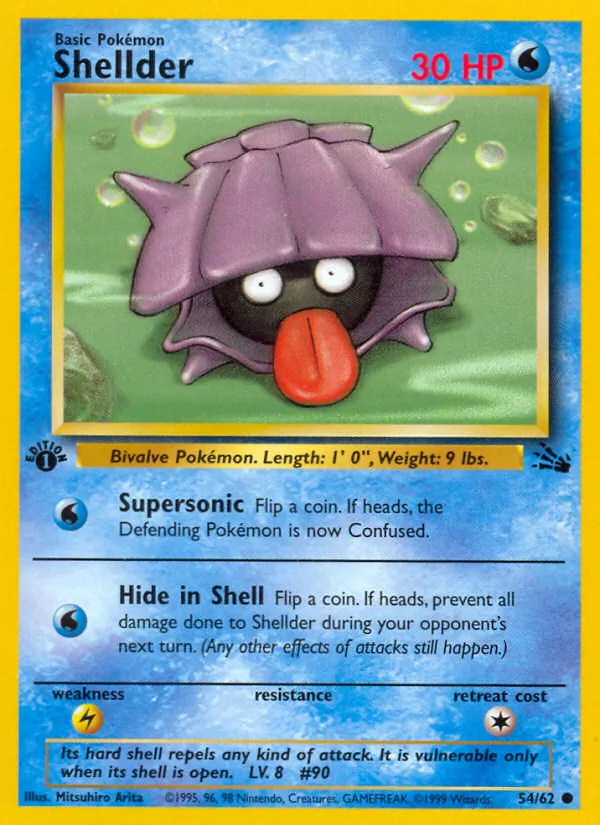 Shellder (Fossil #54/62)