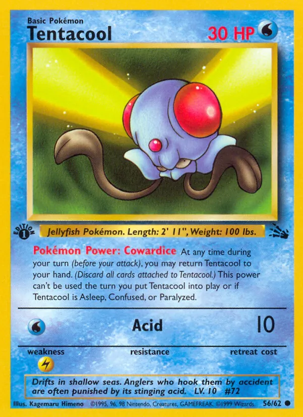 Tentacool (Fossil #56/62)