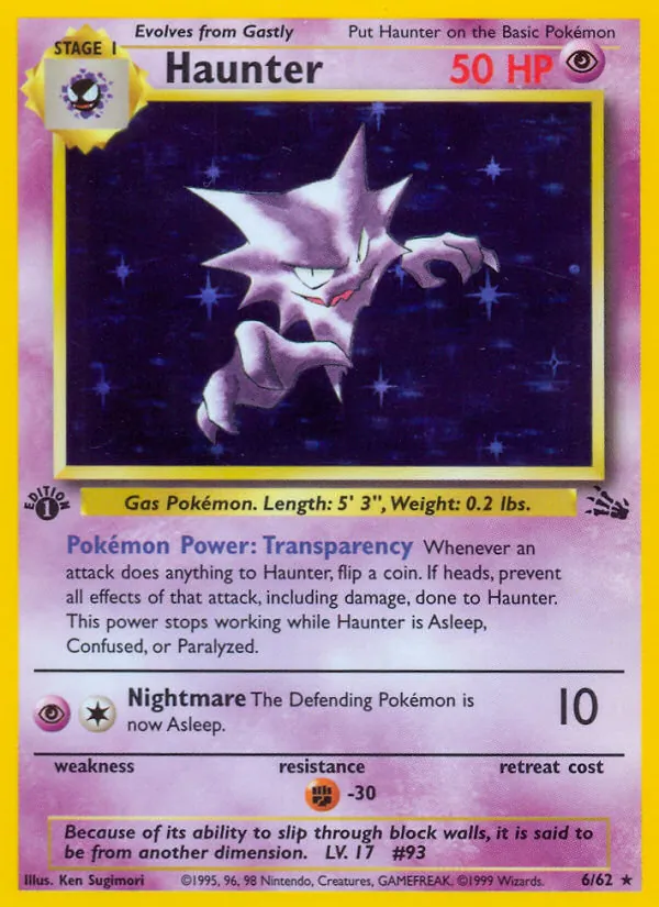 Haunter (Fossil #6/62)
