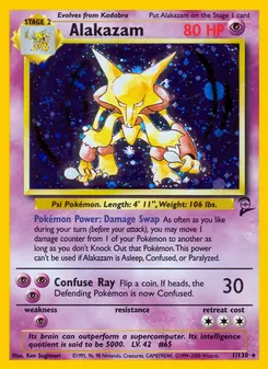 Alakazam (Base Set 2 #1/130)