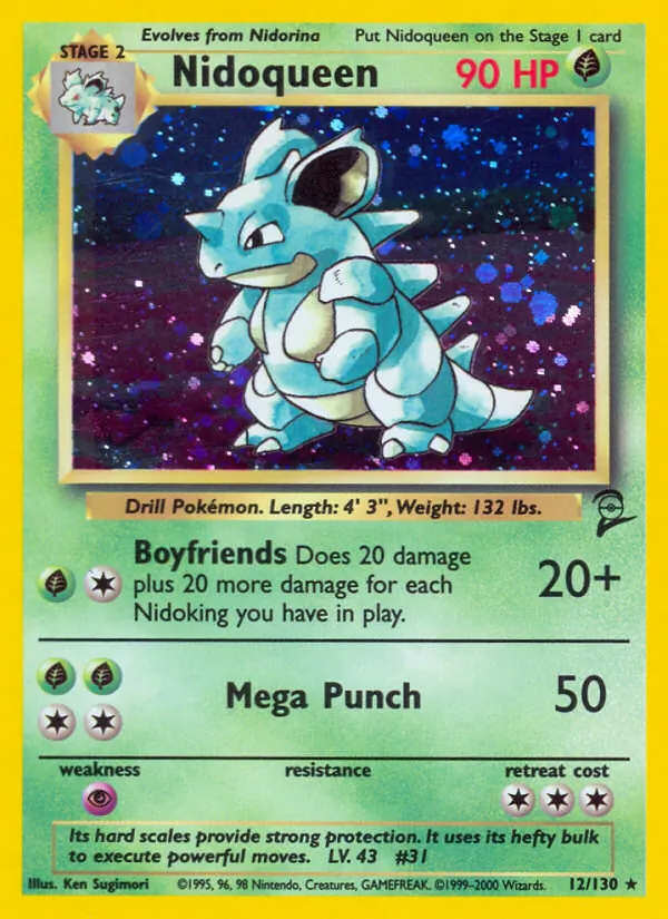 Nidoqueen (Base Set 2 #12/130)