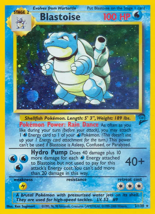 Blastoise (Base Set 2 #2/130)