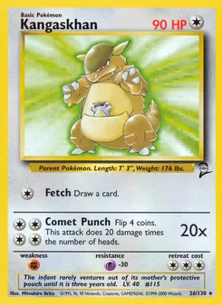 Kangaskhan (Base Set 2 #26/130)
