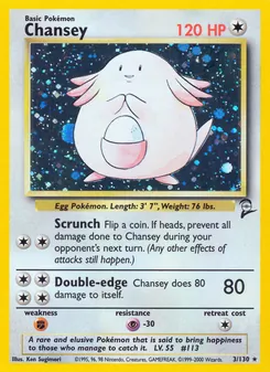 Chansey (Base Set 2 #3/130)