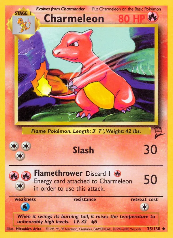 Charmeleon (Base Set 2 #35/130)