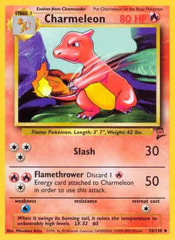 Charmeleon (Base Set 2 #35/130)