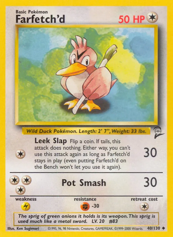 Farfetch'd (Base Set 2 #40/130)