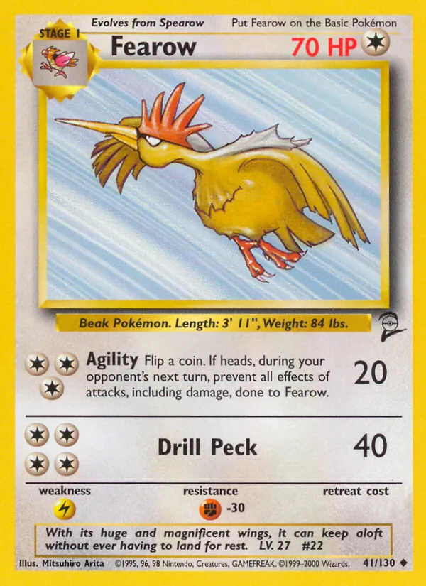 Fearow (Base Set 2 #41/130)