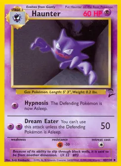 Haunter (Base Set 2 #43/130)