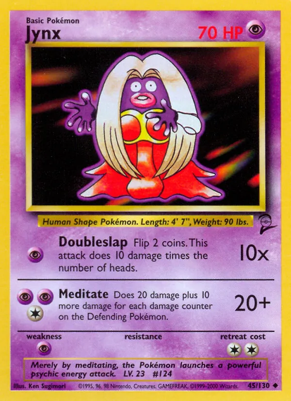 Jynx (Base Set 2 #45/130)