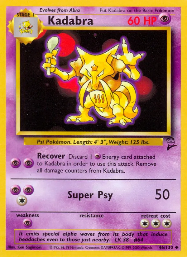 Kadabra (Base Set 2 #46/130)