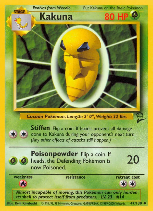 Kakuna (Base Set 2 #47/130)
