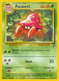 Parasect (Base Set 2 #55/130)