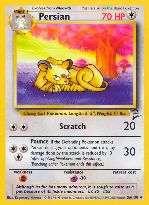 Persian (Base Set 2 #56/130)
