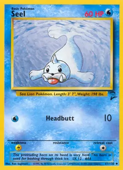 Seel (Base Set 2 #61/130)