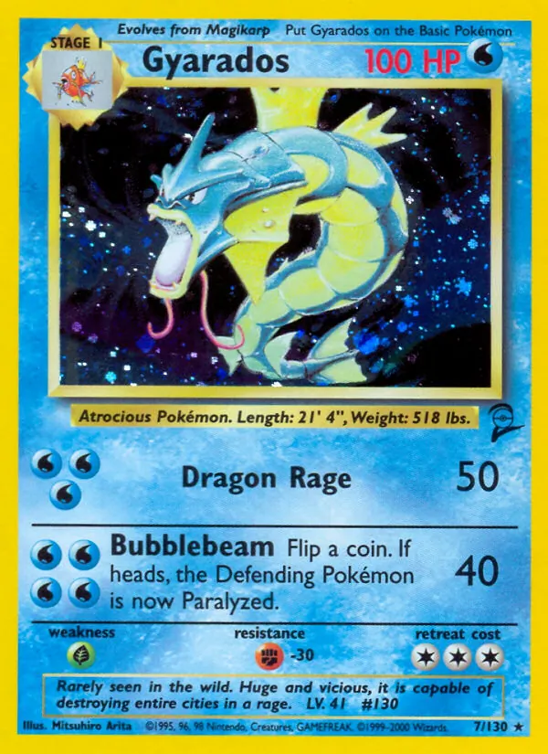 Gyarados (Base Set 2 #7/130)