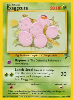 Exeggcute (Base Set 2 #74/130)
