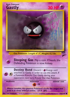 Gastly (Base Set 2 #75/130)