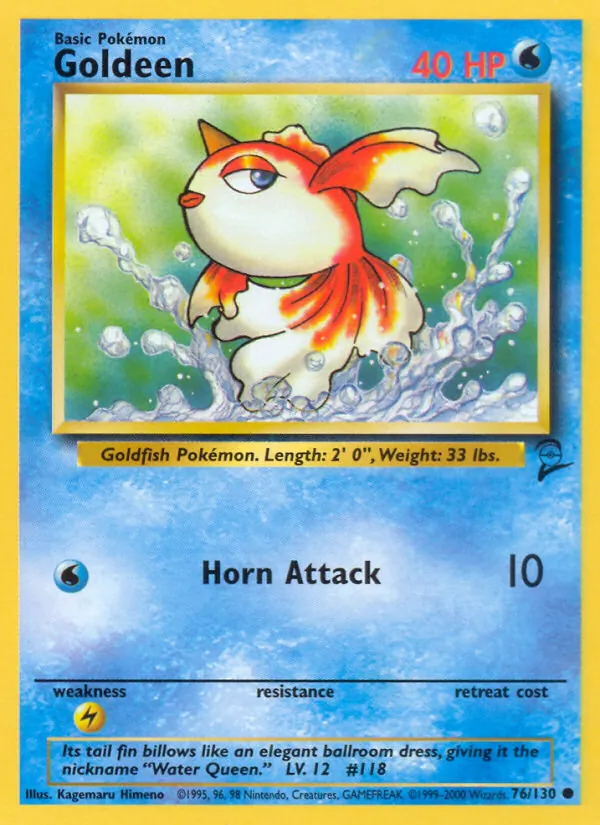 Goldeen (Base Set 2 #76/130)