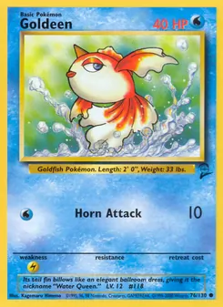 Goldeen (Base Set 2 #76/130)